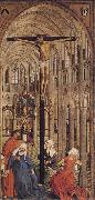 Roger Van Der Weyden Crucifixion in a Church oil painting